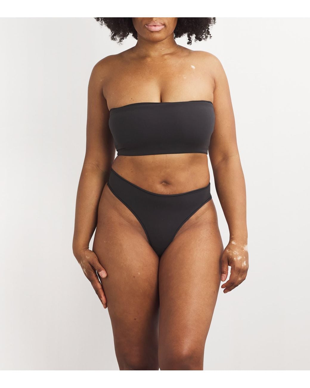 Skims Black Fits Everybody Cheeky Thong