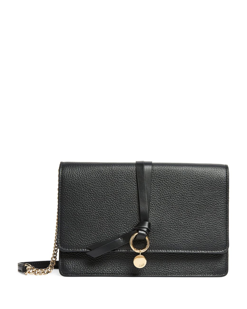 chloe-black-Alphabet-Clutch-