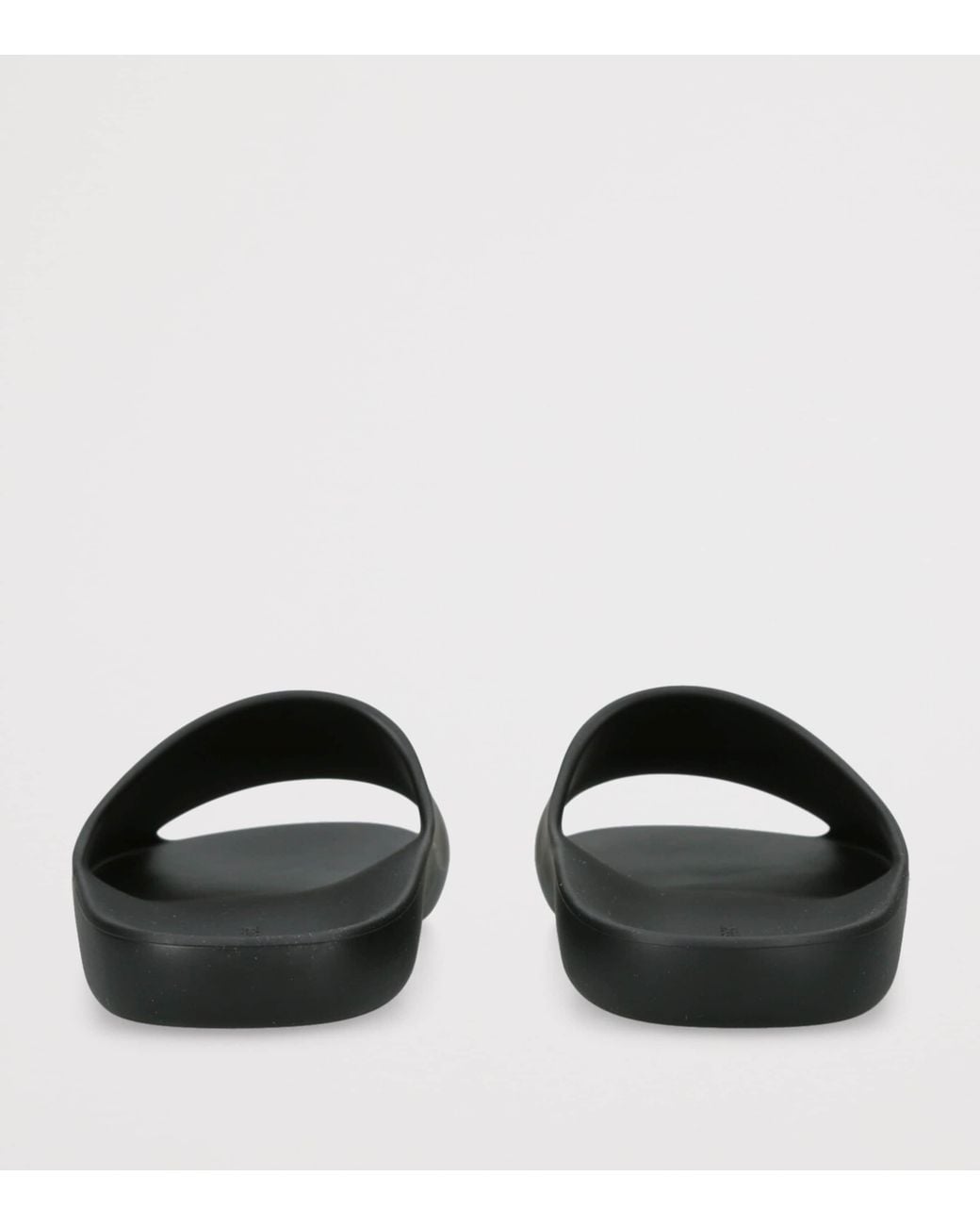 The Row Black Ama Rubber Slides