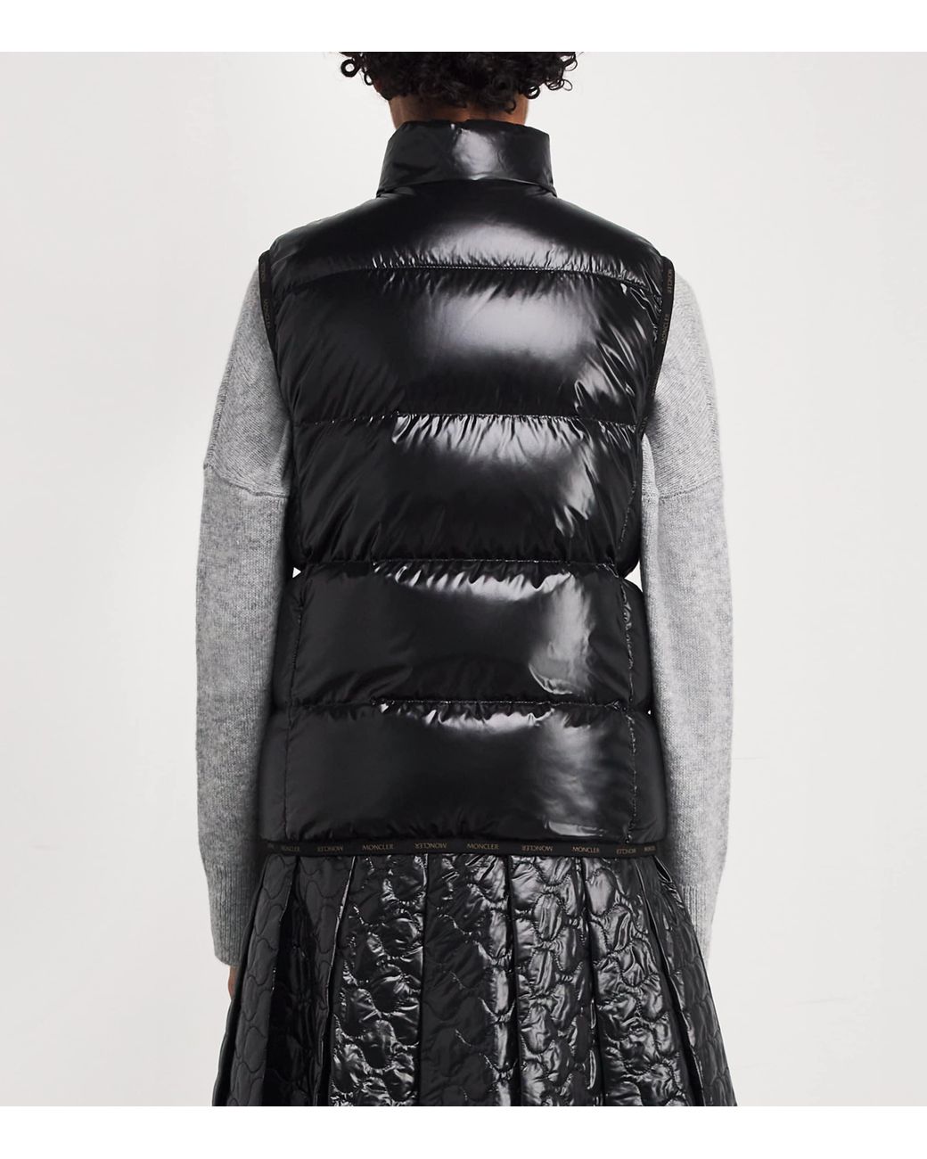 Moncler Black Down Badia Gilet