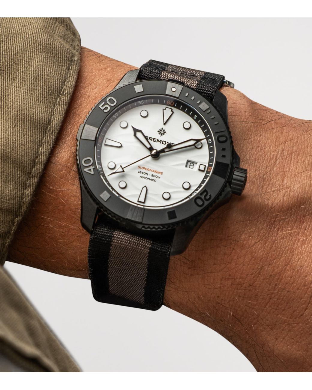 Bremont Black Ceramic Supermarine Watch for men