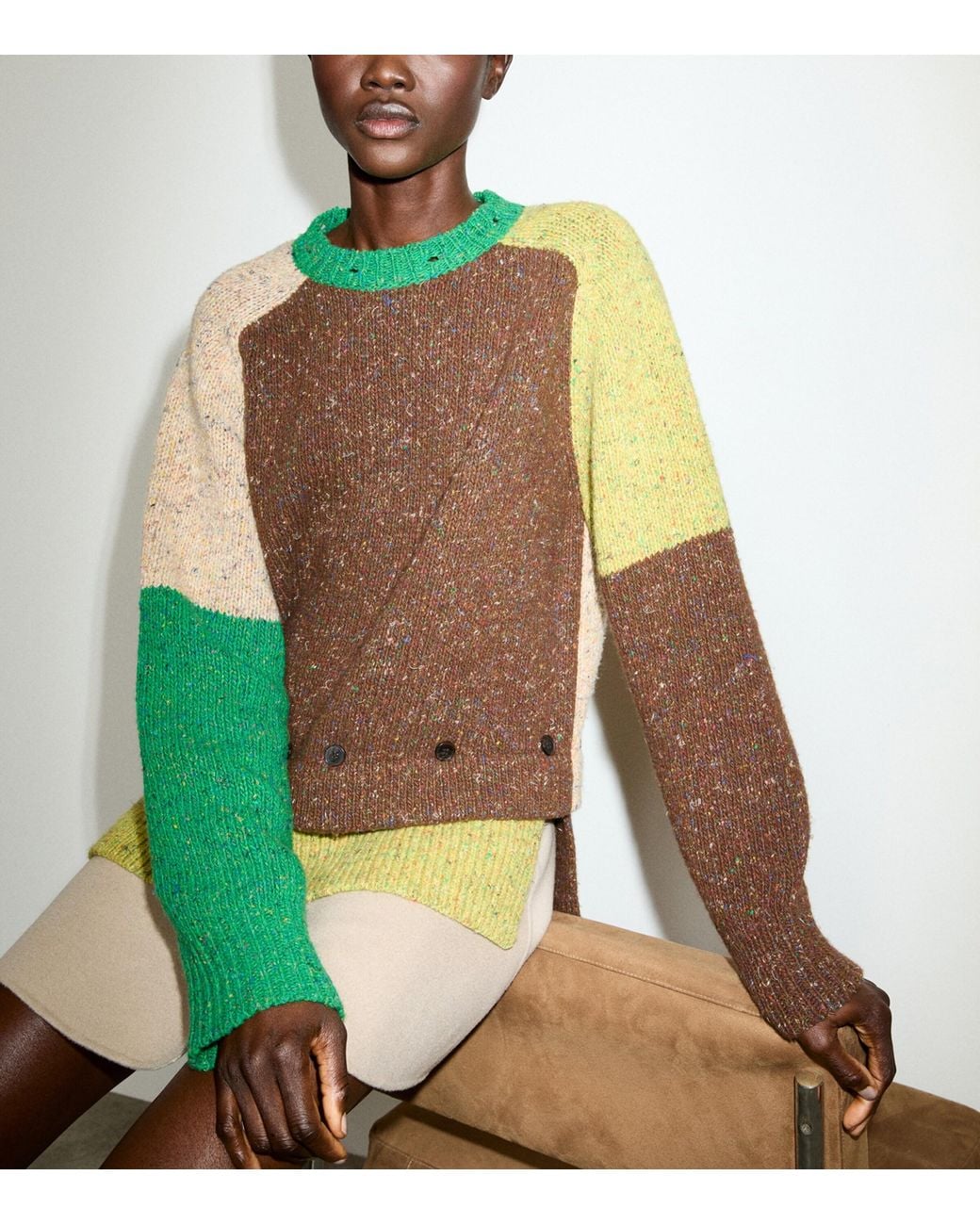 MAX&Co. Green Wool Rollneck Sweater