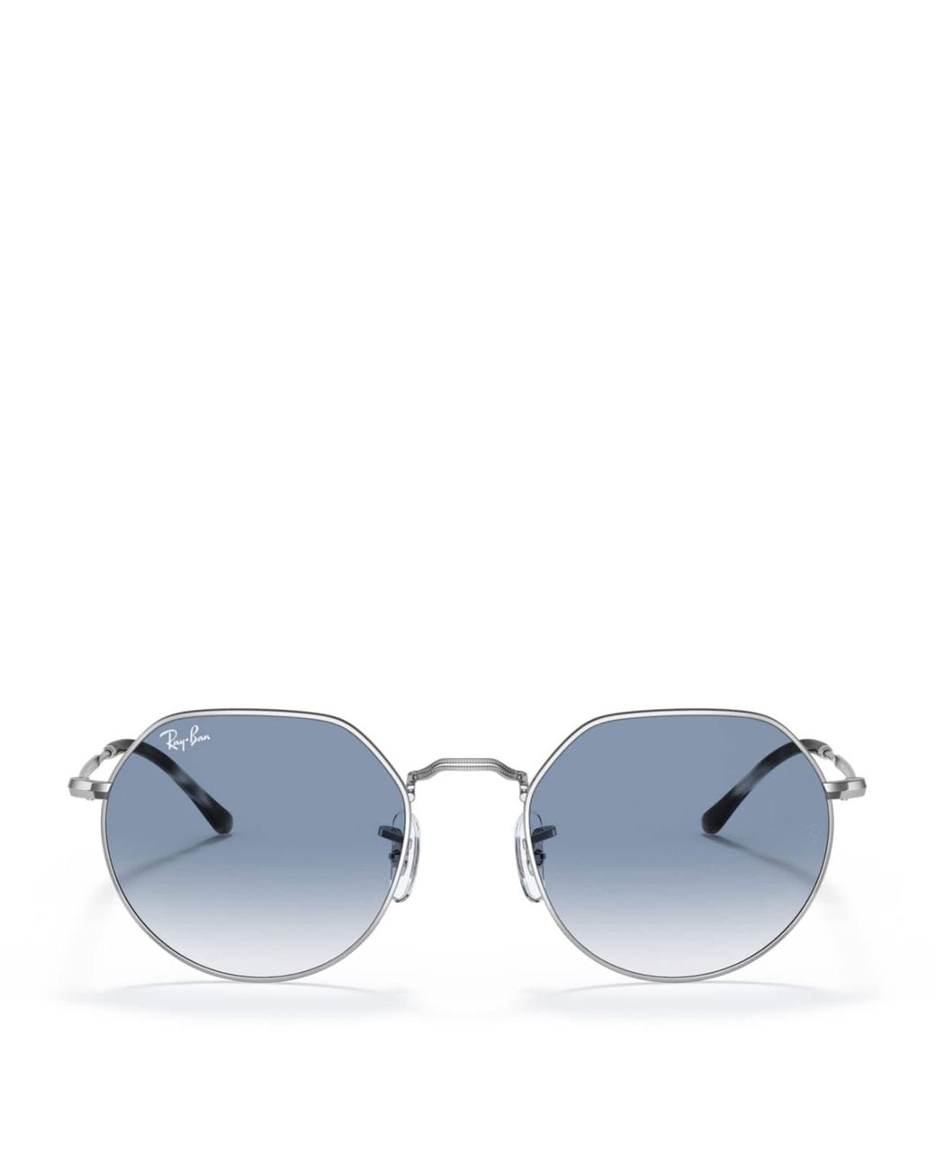 Ray-Ban Blue Metal Jack Round Sunglasses
