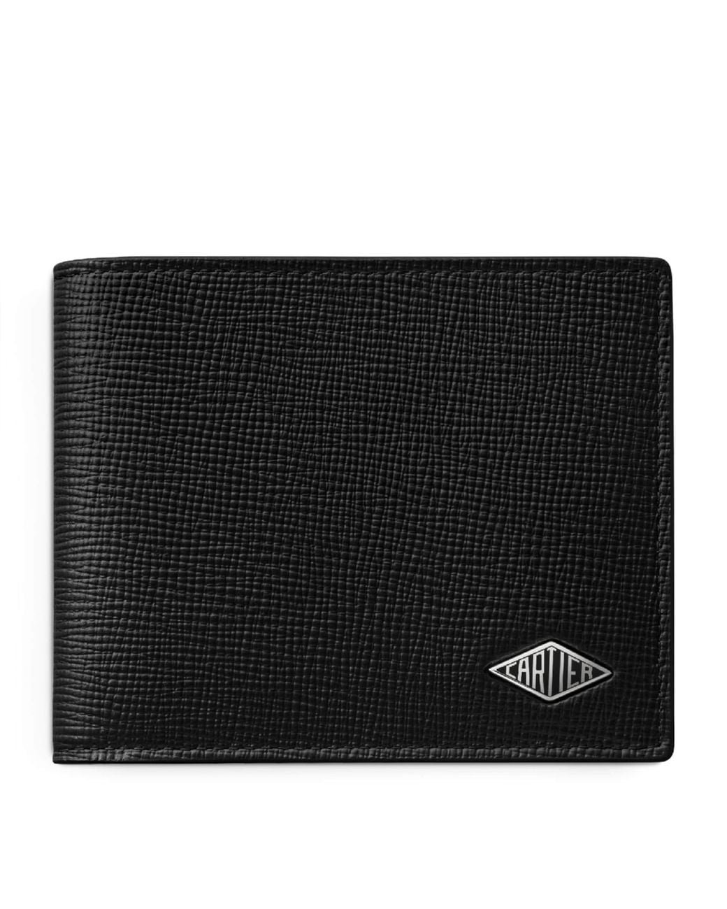 Cartier Black Losange 6-Credit Card Holder for men