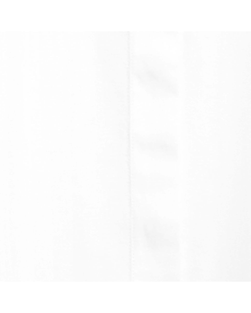 Alaïa White Cotton Poplin Plastron Shirt