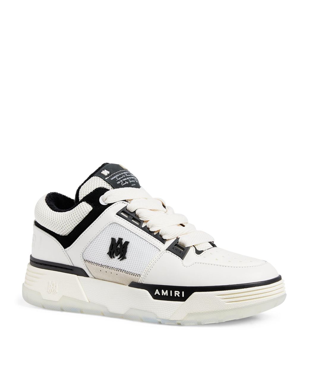 Amiri White Leather Ma-1 Sneakers for men
