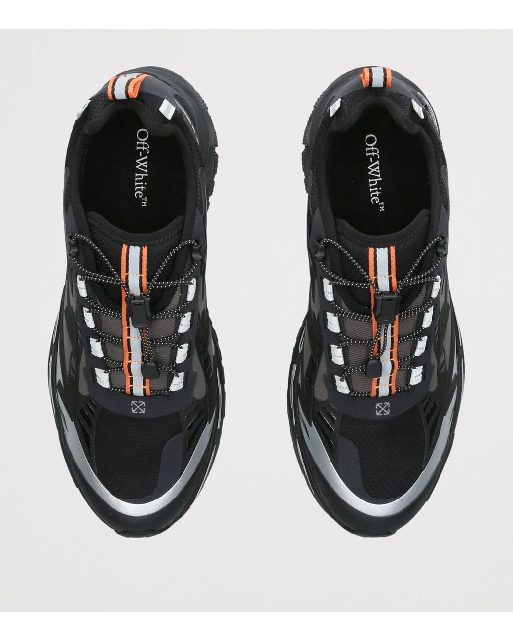 Off-White c/o Virgil Abloh Black Be Right Back Trail Sneakers for men