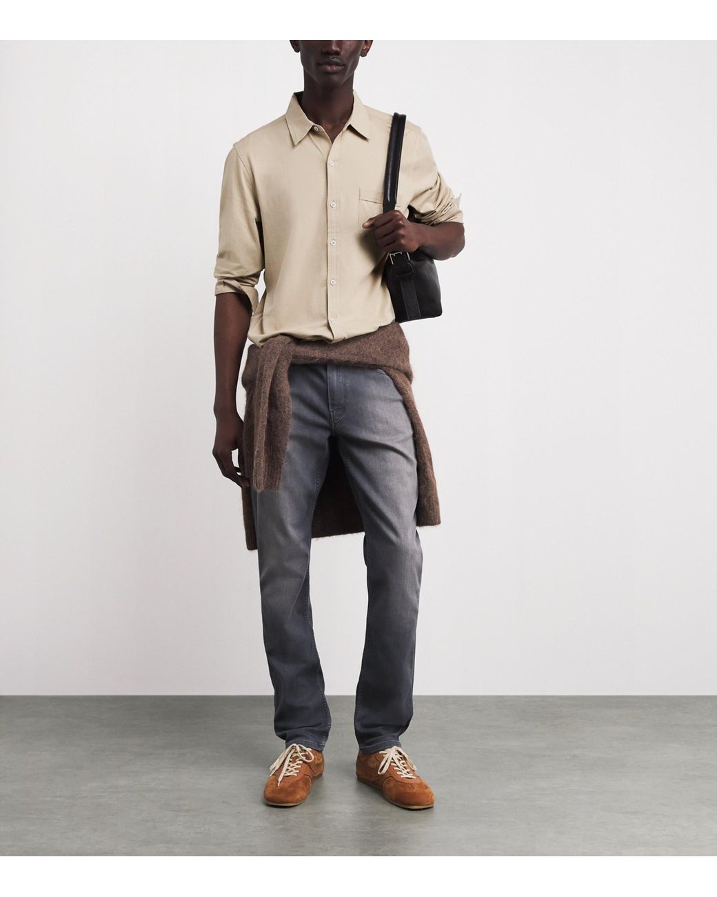 PAIGE Natural Pima Cotton Cosgrove Shirt for men