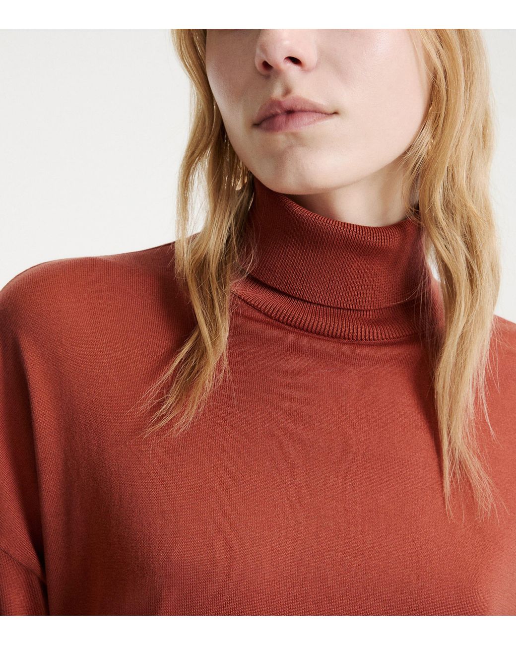 Marella Red Rollneck Sweater
