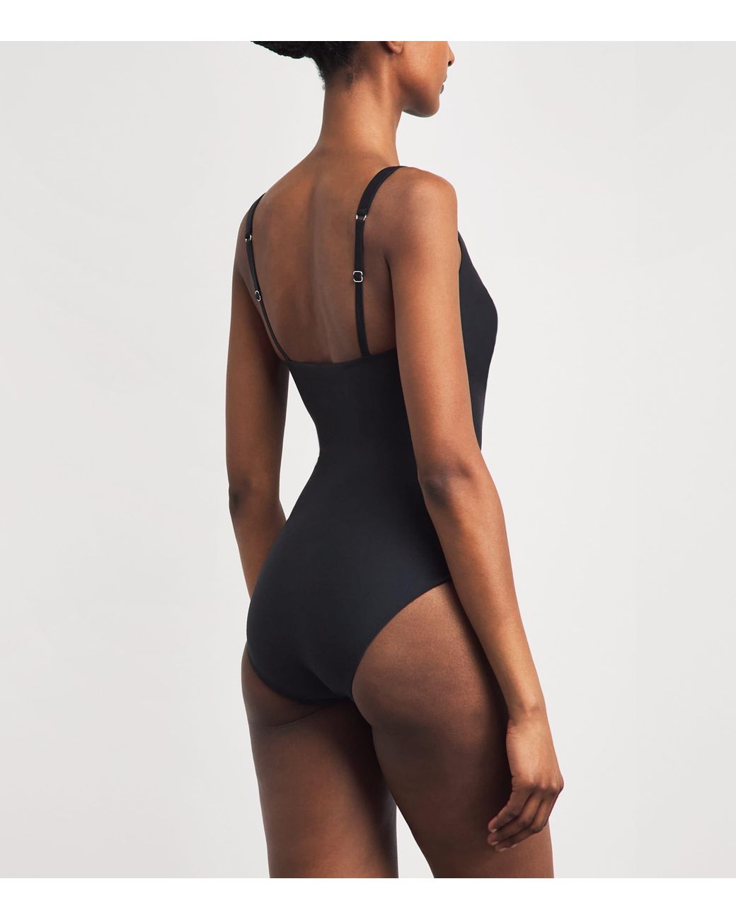 Wolford Black Mat De Lux Underwired Swimsuit