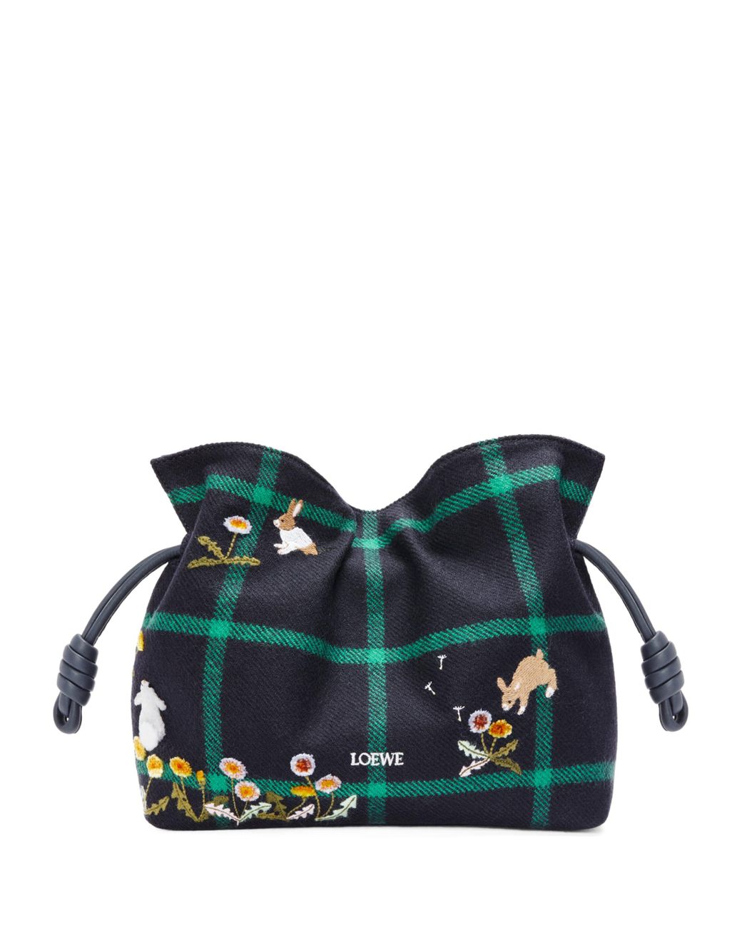 【LOEWE/Suna Fujitaコラボ】Flamenco clutch mini squid bag LOEWE x Suna Fujita Mini Leather Flamenco Clutch Bag