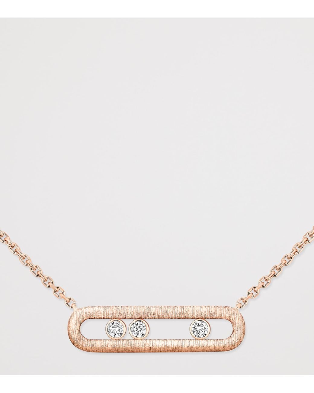 Messika Natural Move Classique And Diamond Necklace