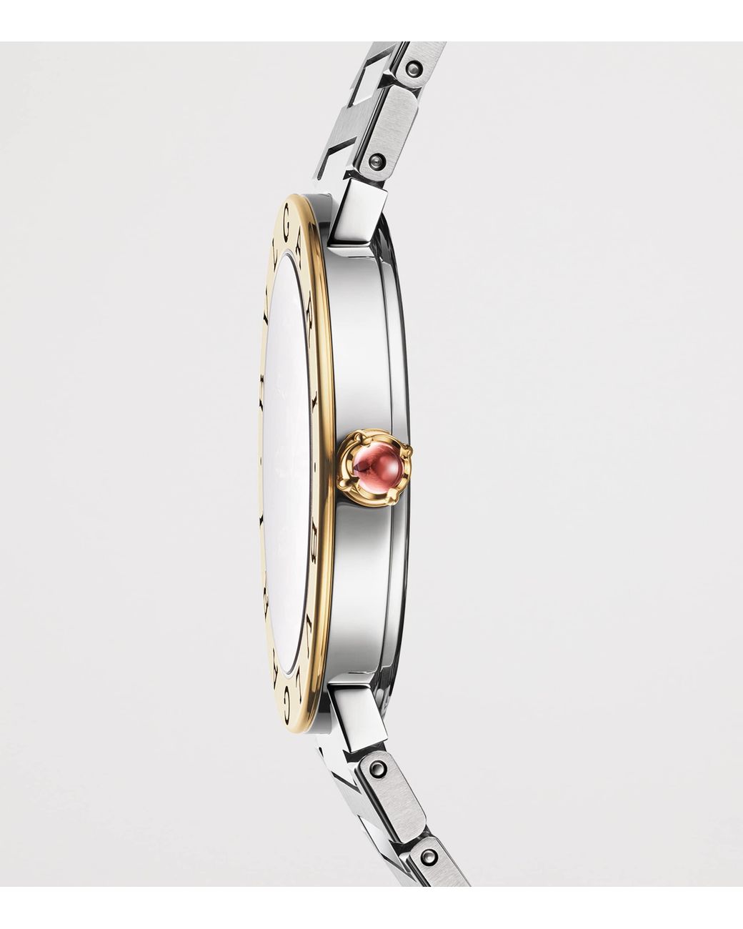 BVLGARI Metallic Stainless Steel And Watch