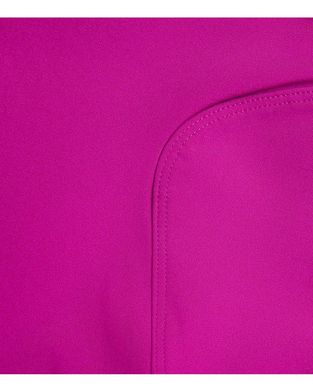 Ulla Johnson Purple V-Neck Alba Swimsuit