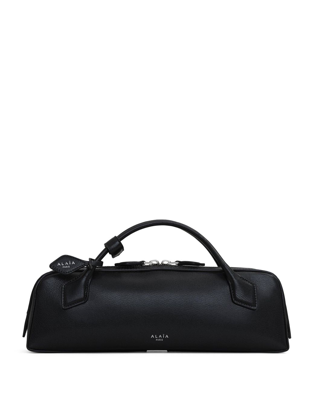 Alaïa Black Leather Le Teckel Top-Handle Bag