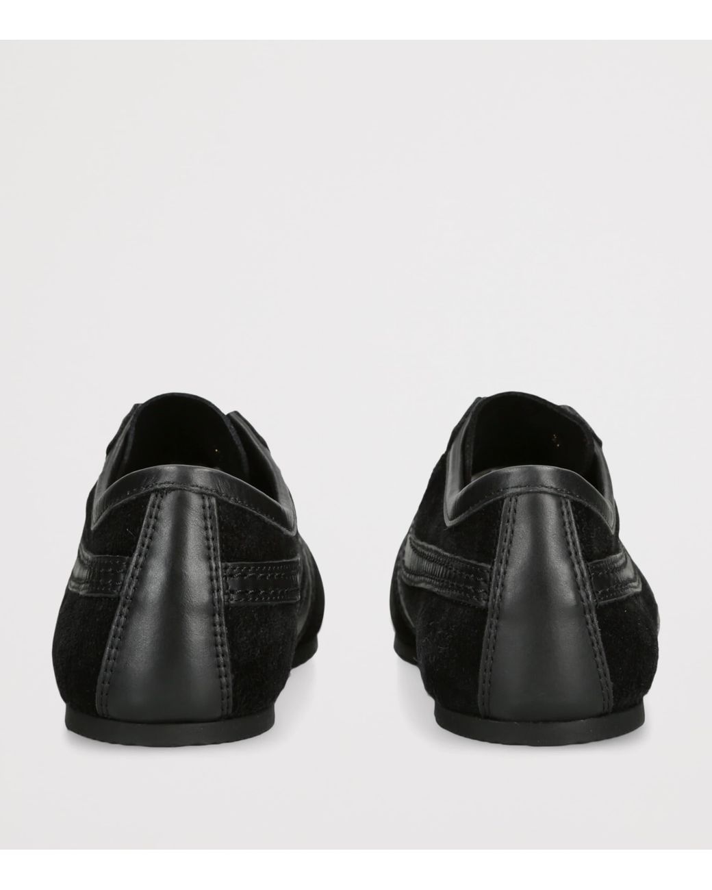 Dries Van Noten Black Suede Dustin Sneakers