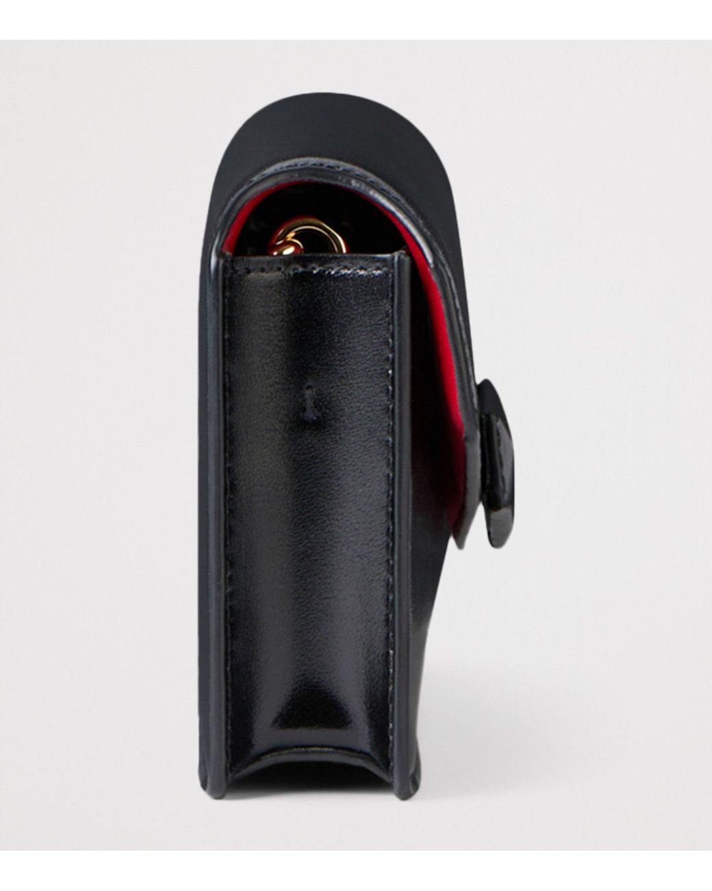 Givenchy Black Leather Antigona Chain Wallet