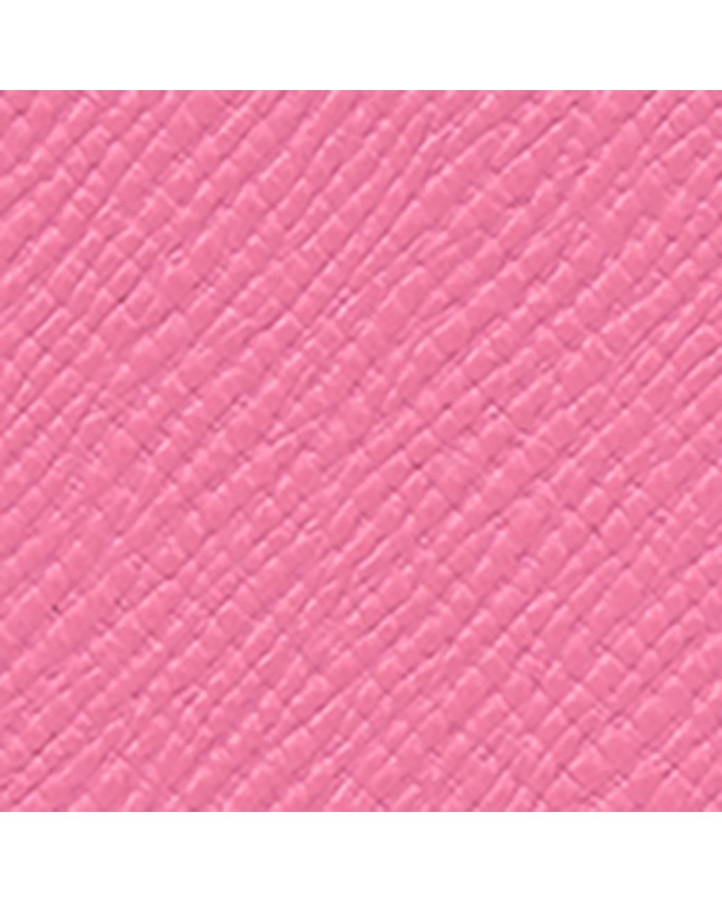 Smythson Pink Leather Panama Multi-Zip Travel Wallet for men