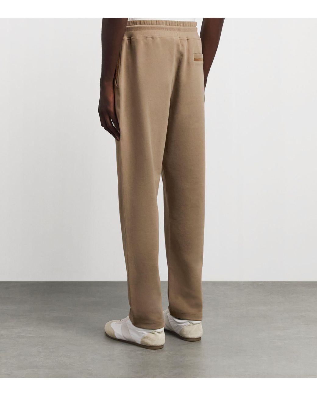 Pal Zileri Natural Cotton-Blend Drawstring Sweatpants for men