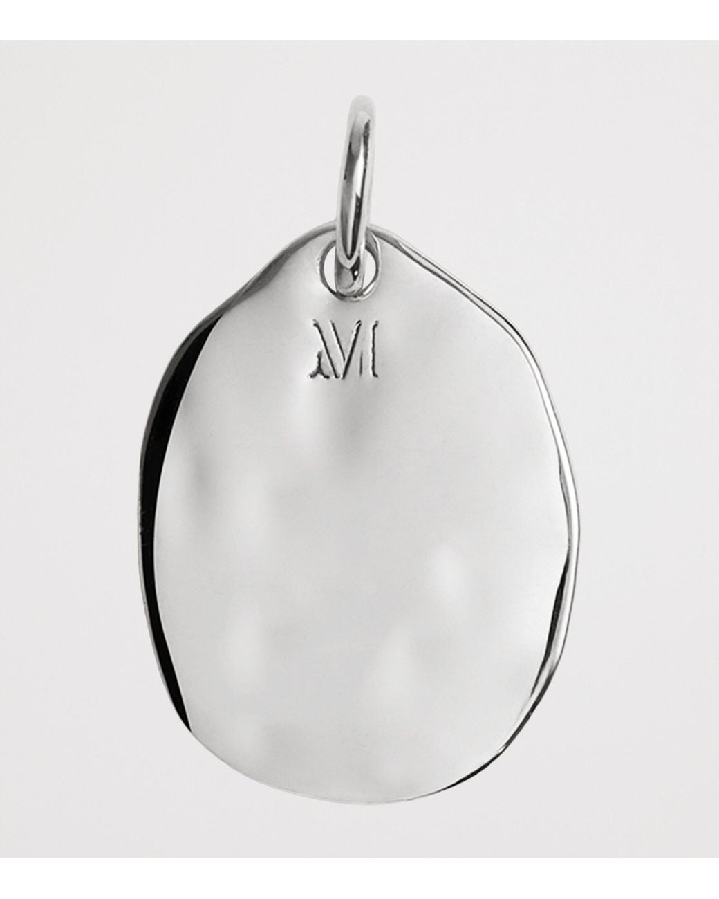 Monica Vinader Metallic Sterling Talisman St Christopher Pendant