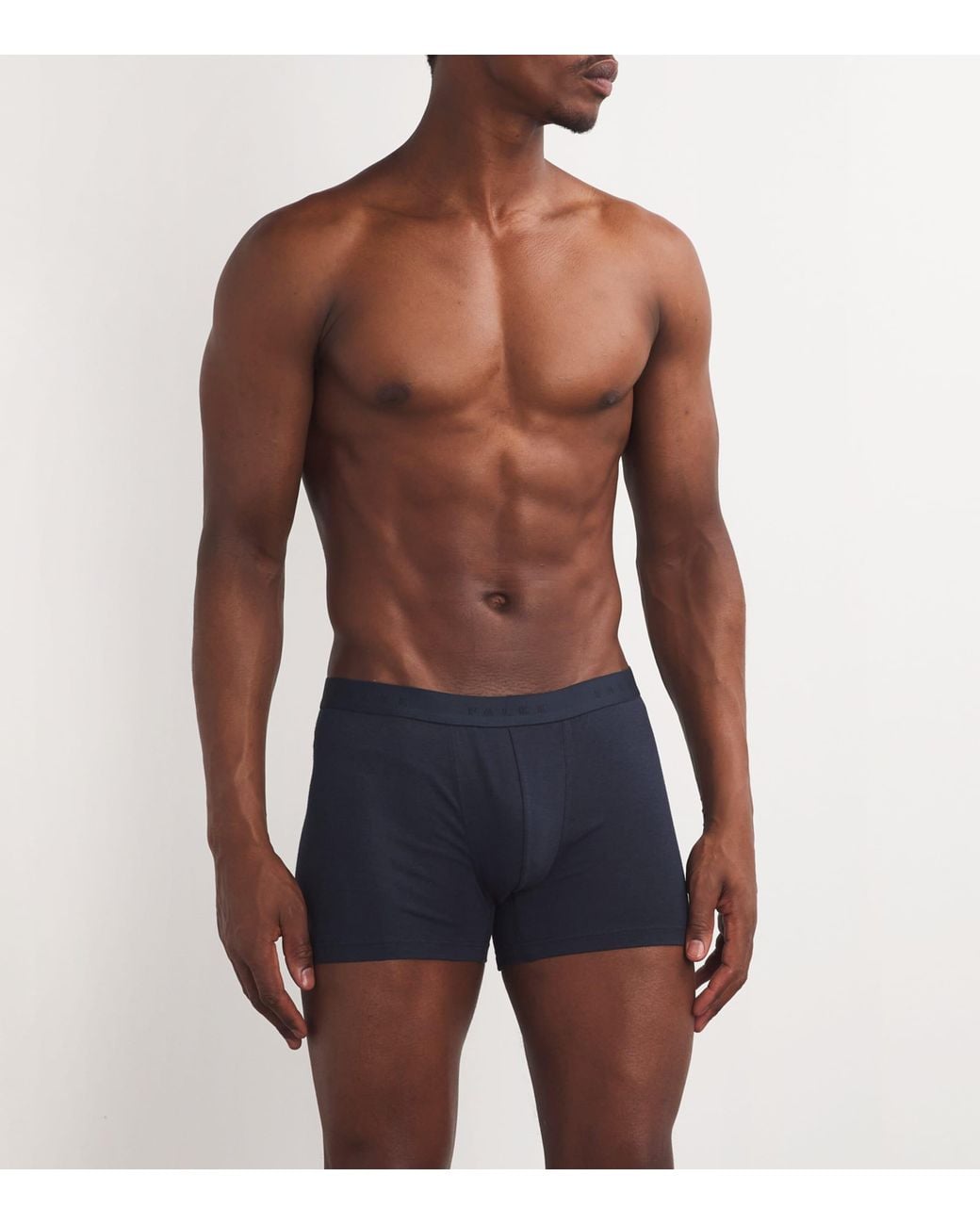 Falke Blue Daily Climate Control Boxer-Briefs for men