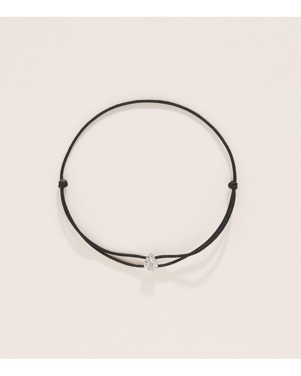PERSÉE Natural And Diamond Danaé Cord Bracelet