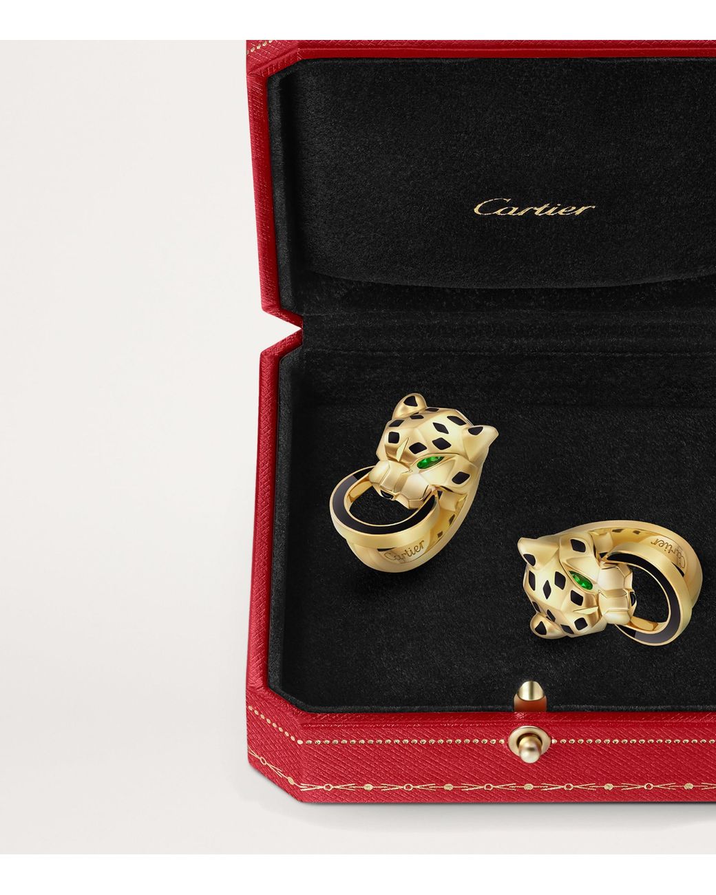 Cartier Metallic Panthère De Cufflinks for men