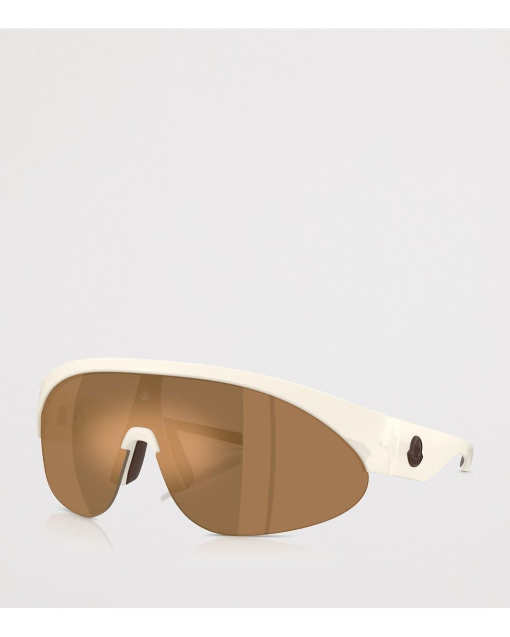 Moncler Natural Myrr Oval Sunglasses
