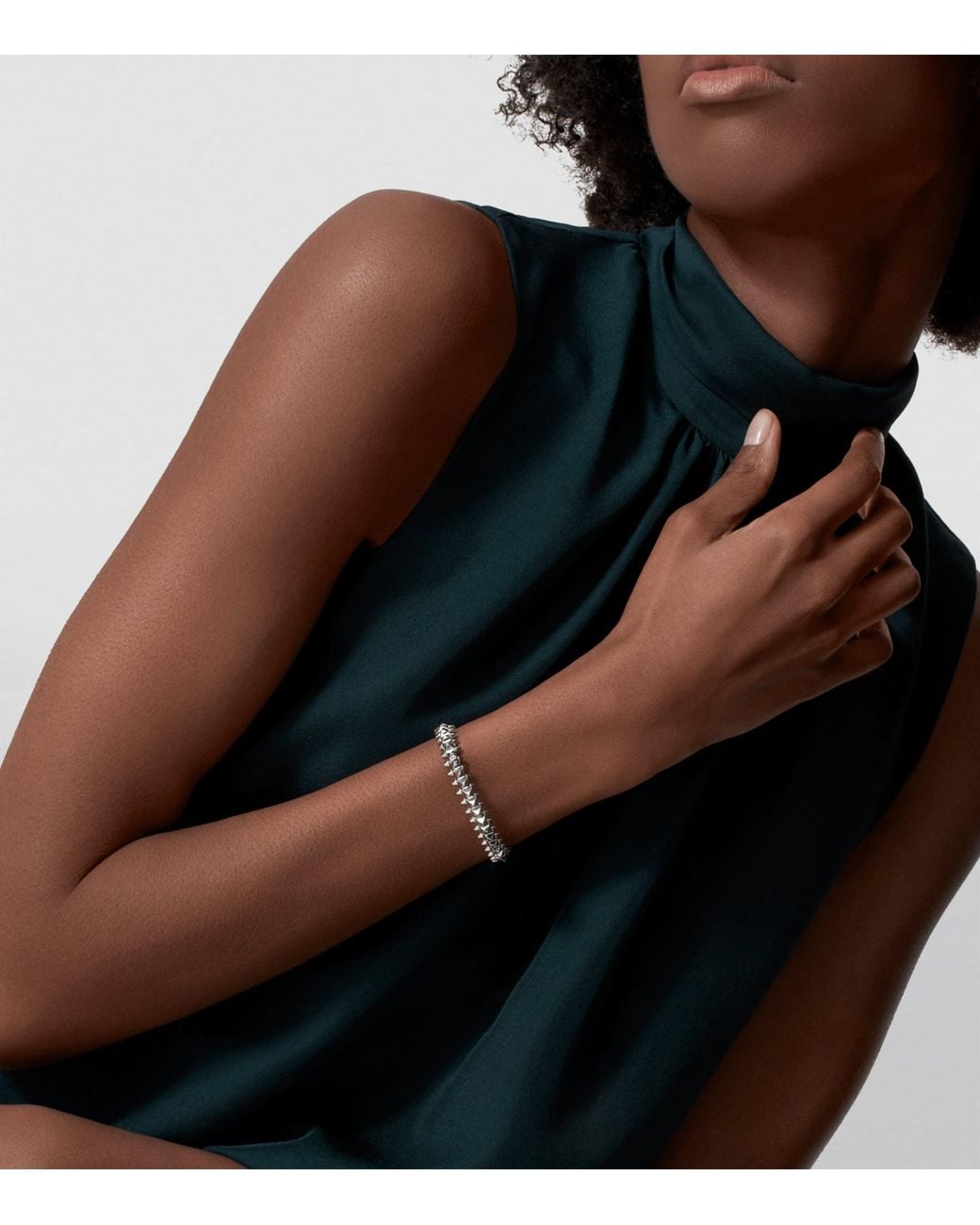 Cartier Metallic Medium Clash De Bracelet