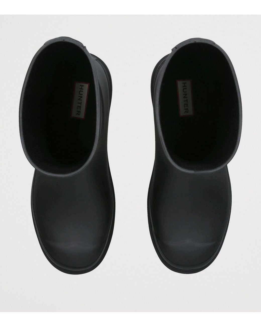 Hunter Black Downpour Short Wellington Boots