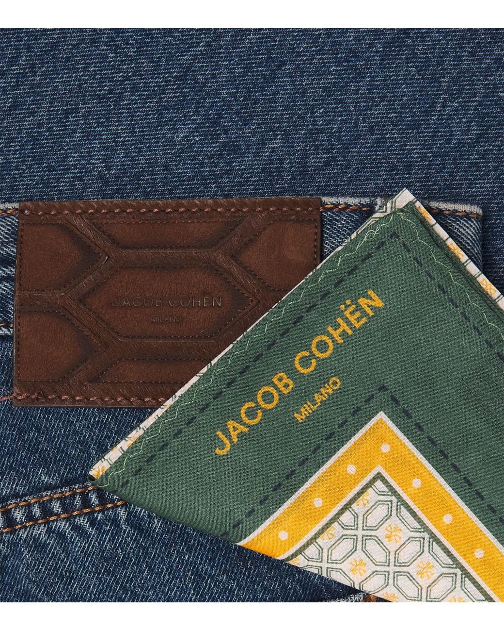 Jacob Cohen Blue Edo Straight Jeans for men