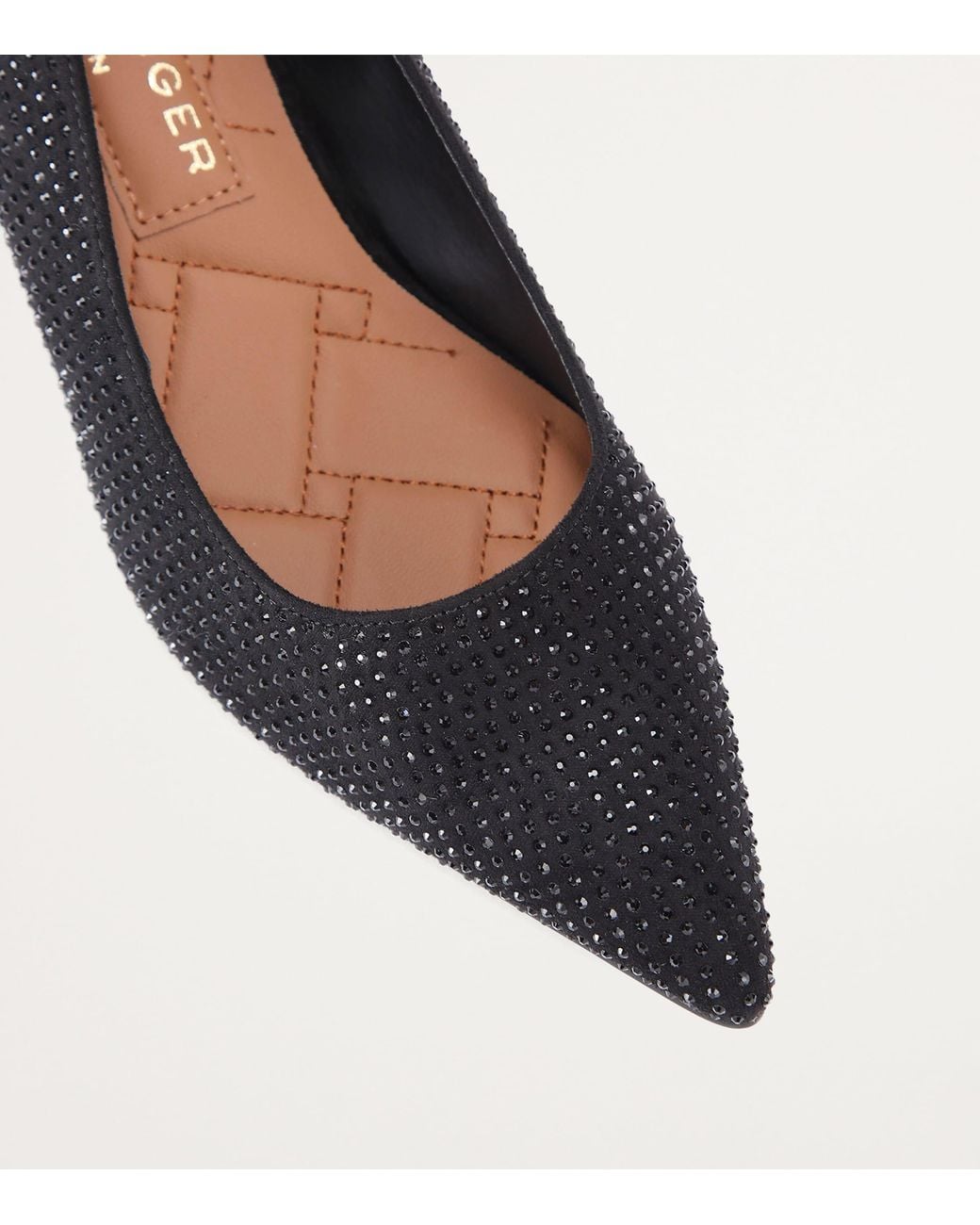 Kurt Geiger Blue Kensington Flexi Pumps