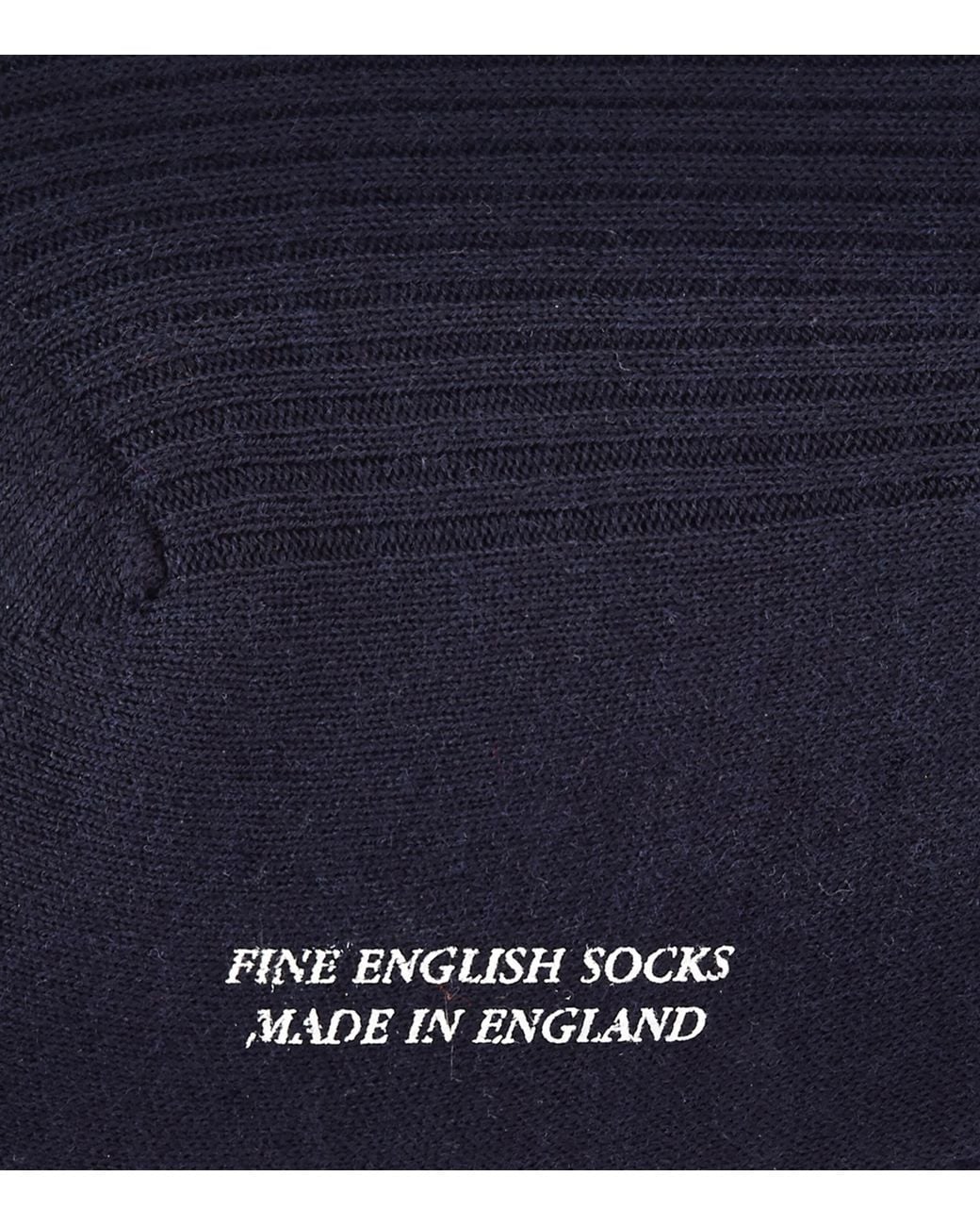 Pantherella Blue Ribbed Socks for men