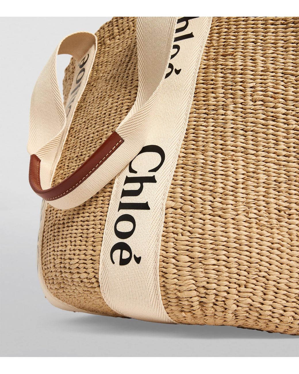 Chloé Metallic Large Woody Basket Bag