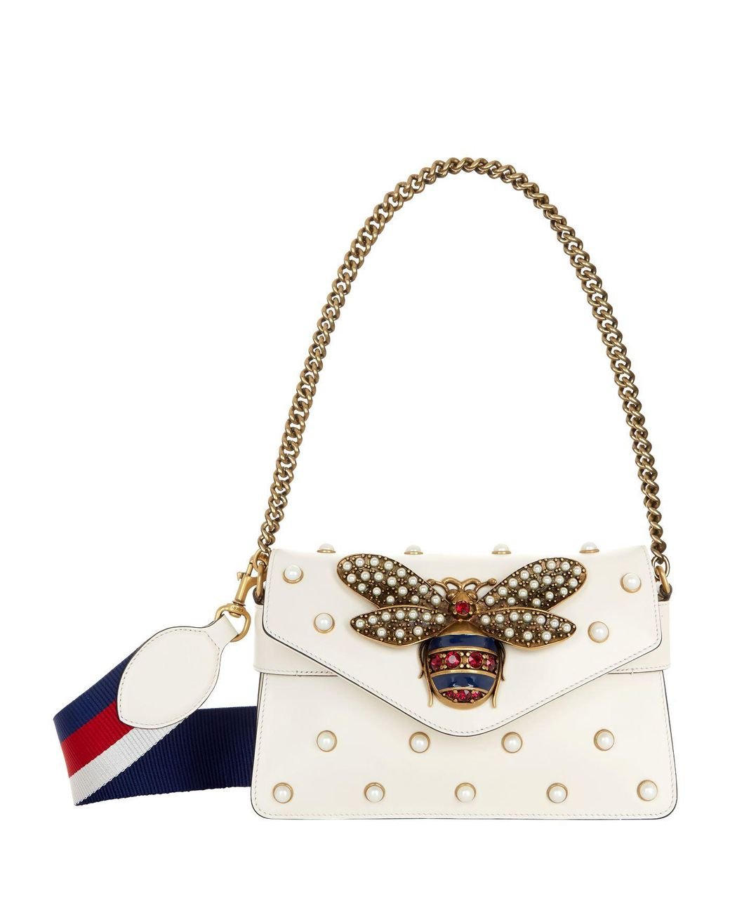 Gucci Embellished Broadway Bee Bag |