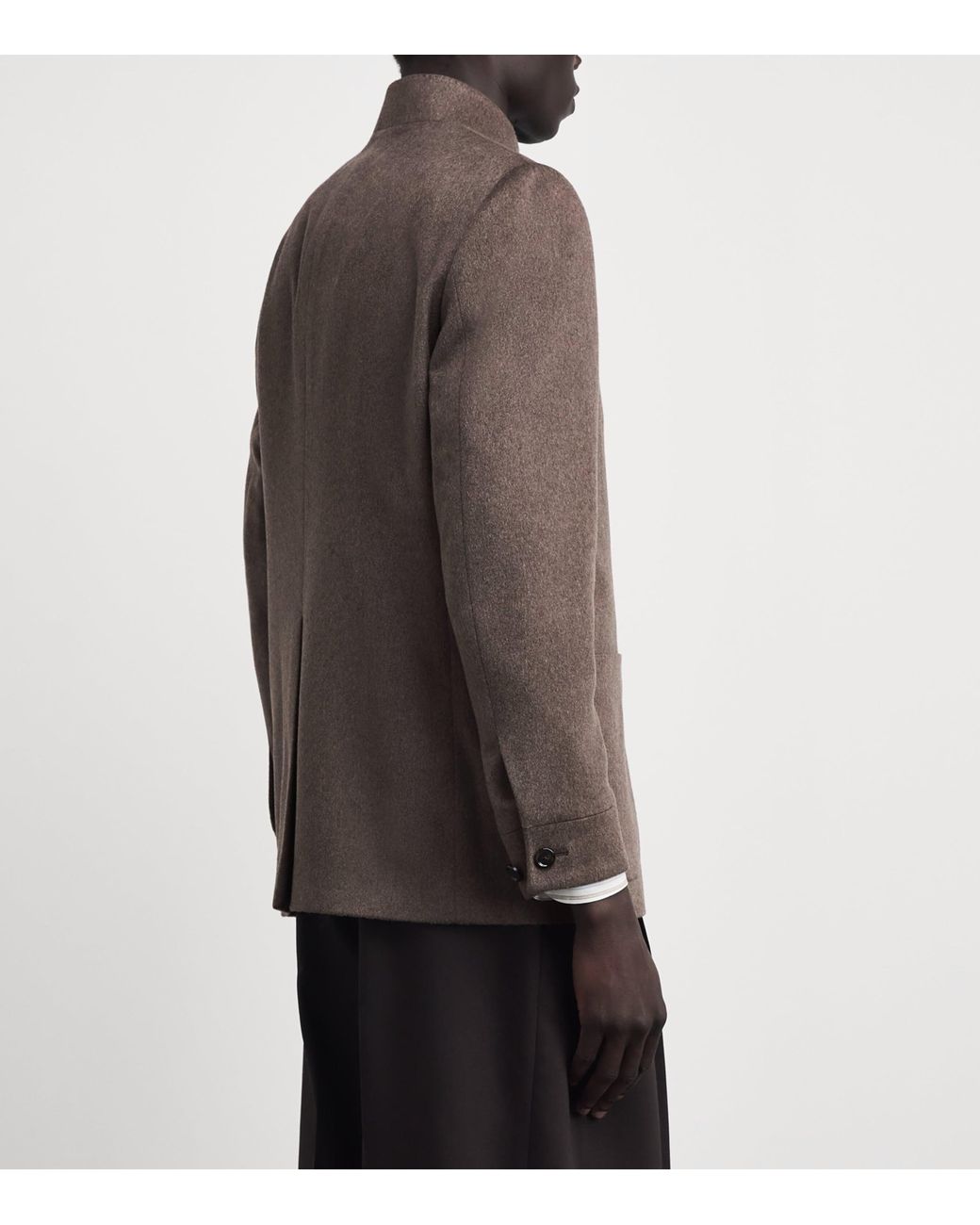 Lardini Brown Cashmere Jacket for men