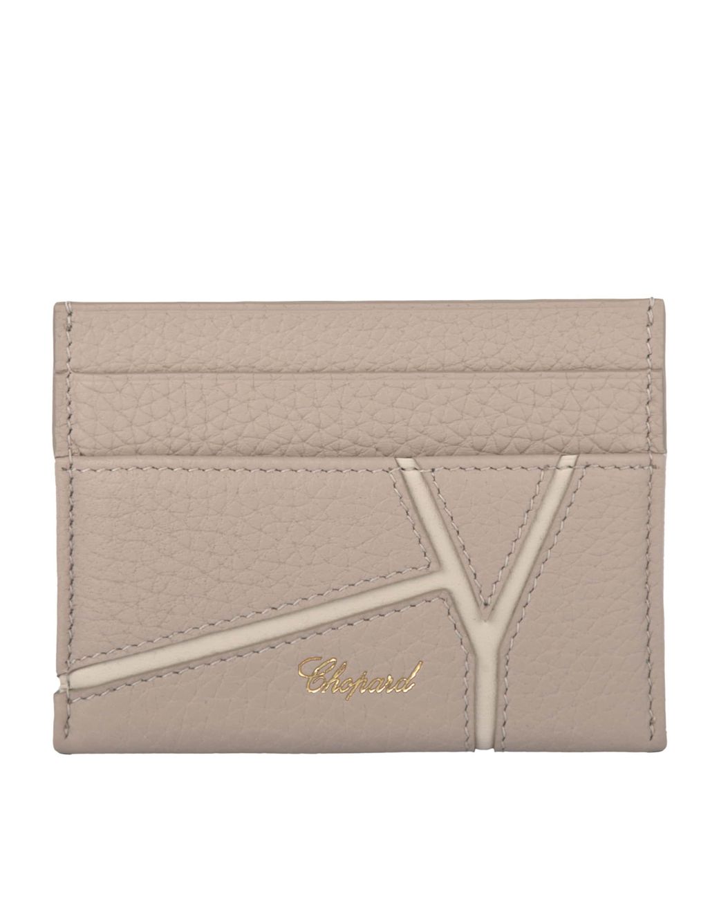 Chopard Natural Small Leather Diamond Card Holder