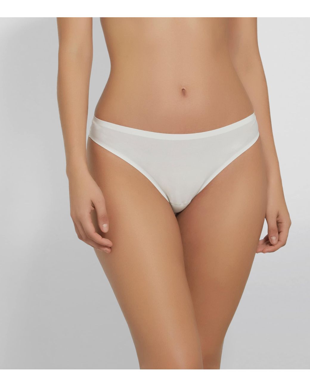 Chantelle White Softstretch Thong