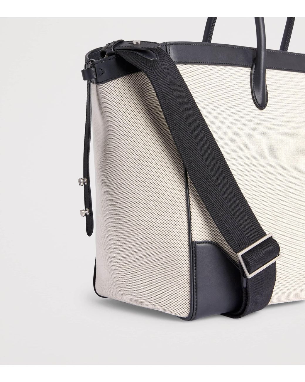 Dunhill Natural Cotton Canvas Century 45 Tote Bag for men