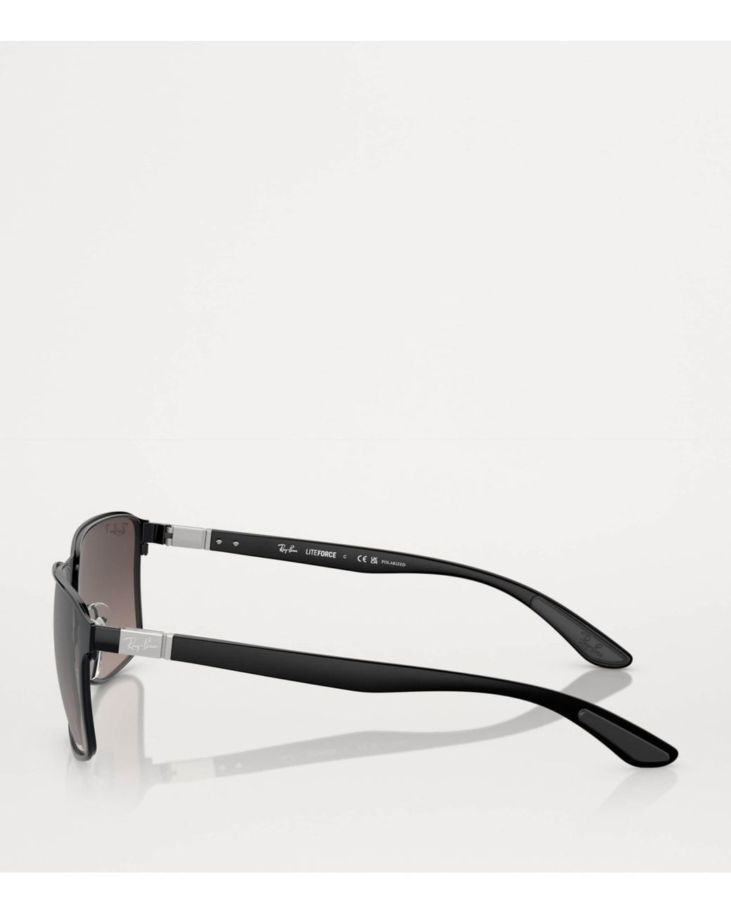 Ray-Ban Gray Metal Rb3721Ch Chromance Sunglasses