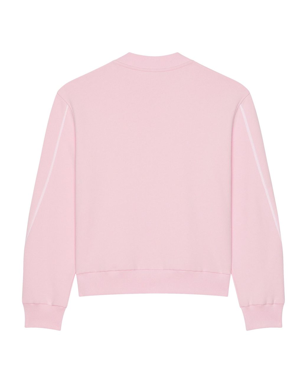 Givenchy Pink Fleece Couture Seam Sweatshirt for men