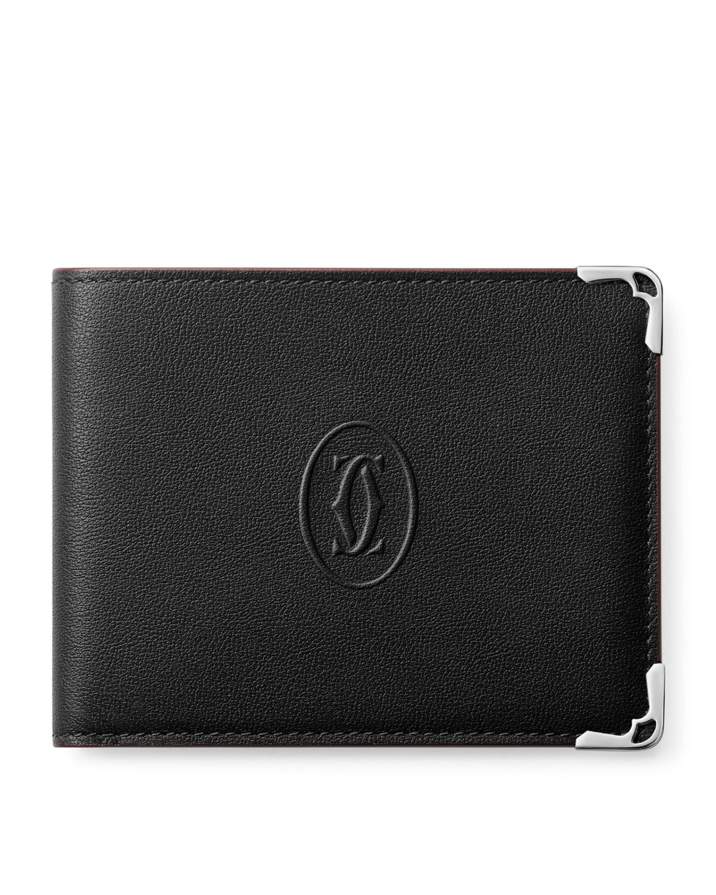 Cartier Black Leather Must De Wallet for men