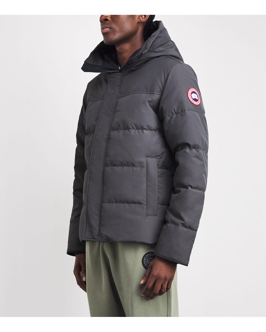 Canada Goose Gray Macmillan Down Parka for men