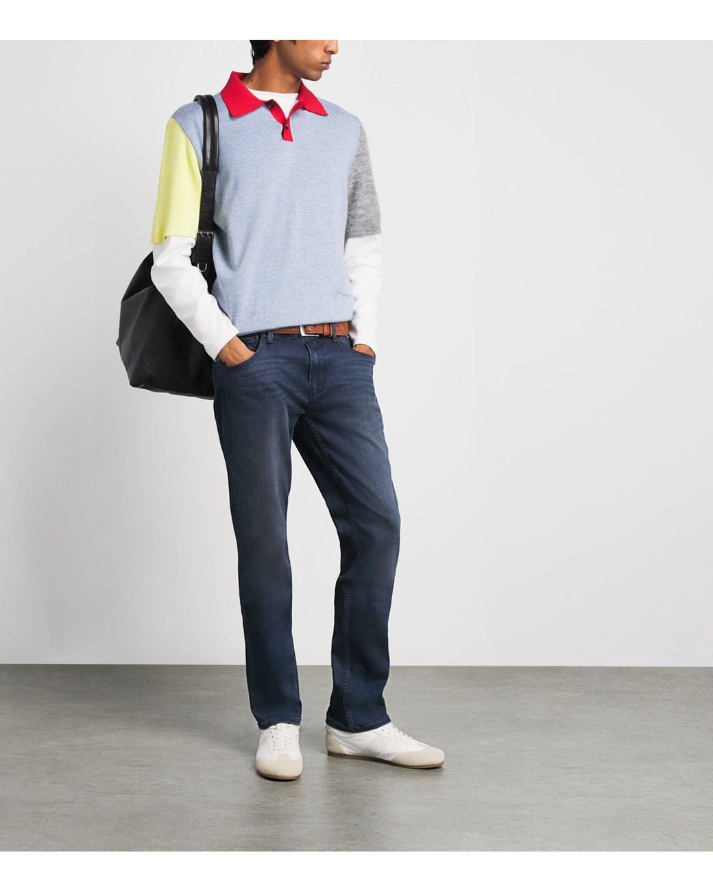 PAIGE Blue Federal Slim Jeans for men