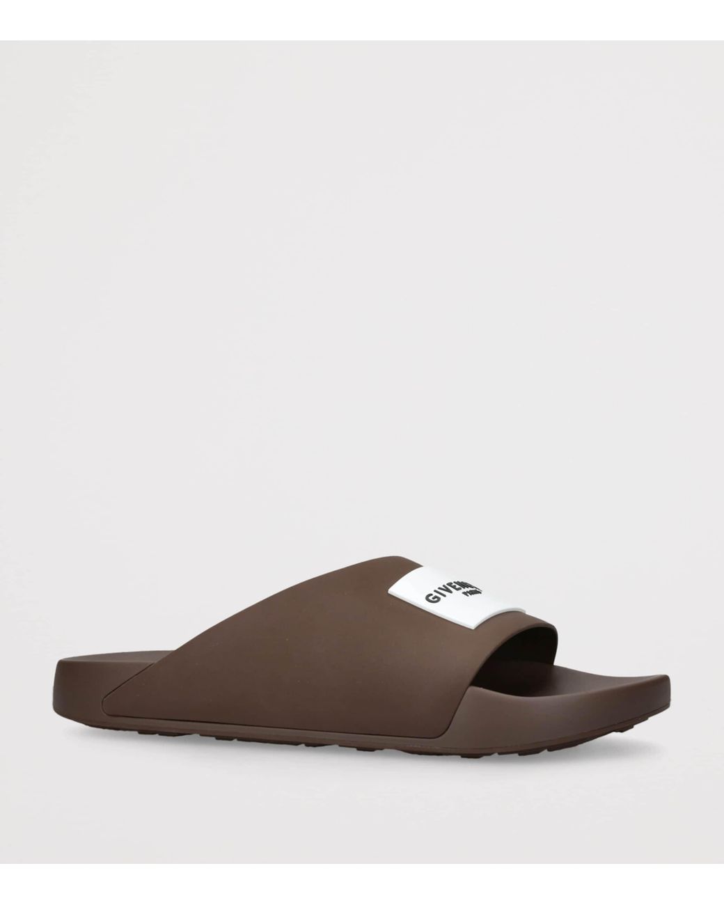 Givenchy Brown Label Slides for men