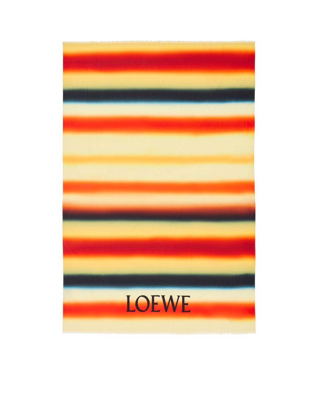 Loewe Orange X Paula's Ibiza Cotton Stripe Pareo