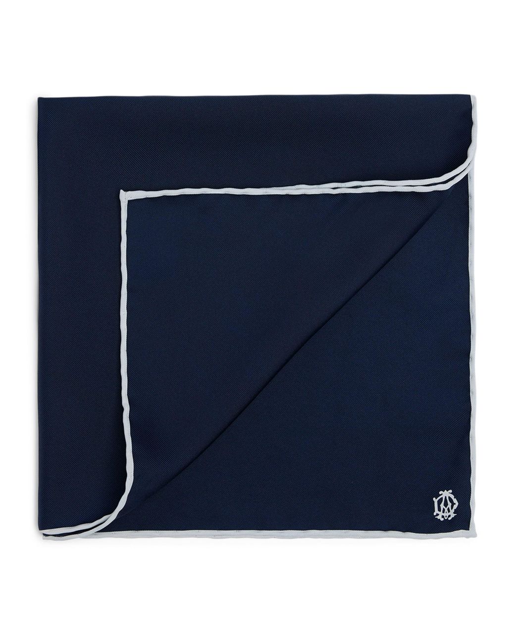 Dunhill Blue Mulberry Silk Neckerchief for men