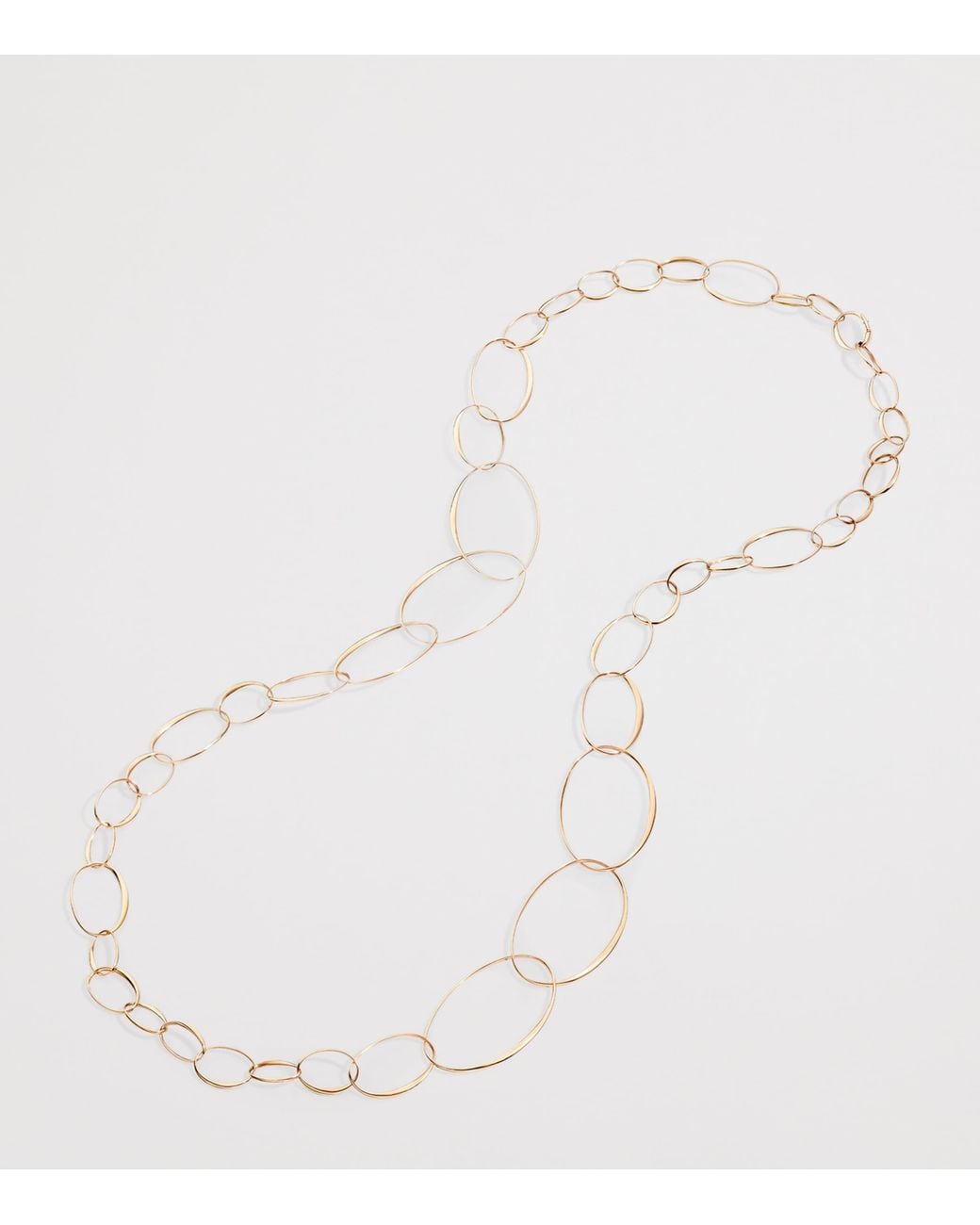 Pomellato White Hoop Chain Necklace