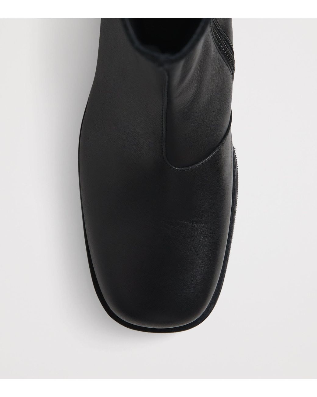 Our Legacy Black Leather Camion Ankle Boots for men