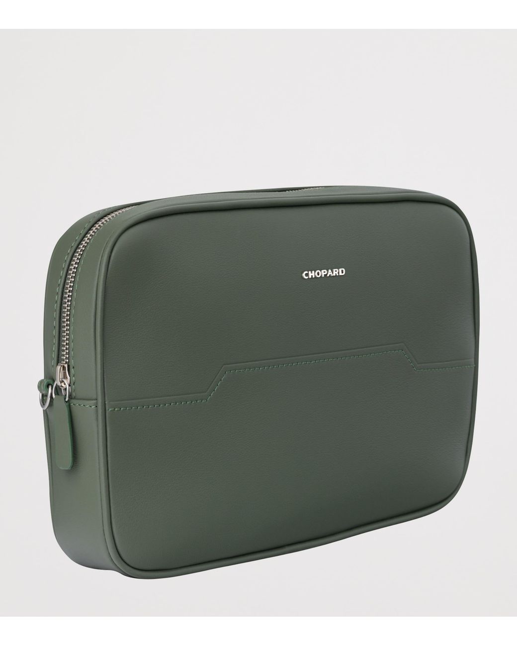 Chopard Green Small Leather Heritage Pouch for men